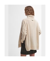 Women's Barbour Burne Cape - Oatmeal