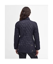 Women's Barbour Summer Beadnell Quilted Jacket - Navy