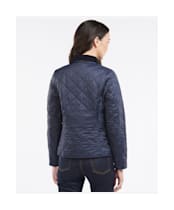 Women's Barbour Deveron Polarquilt Jacket - Navy