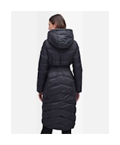 Women's Barbour International Track Line Quilted Jacket - Black