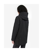 Women's Barbour Winter Beadnell Waterproof Jacket - Black / Ancient 