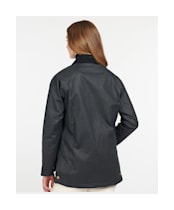 Women's Barbour Acorn Waxed Jacket - Navy