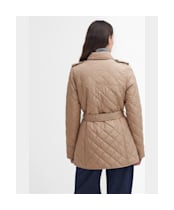 Women’s Barbour Tummel Quilted Jacket - Honey / Muted Cabernet