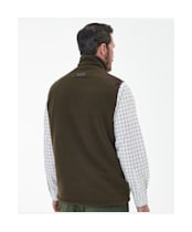 Men's Barbour Active Fleece Gilet - Olive