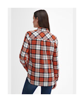 Women’s Barbour Moorland Shirt - SPICED PUMPKIN/N