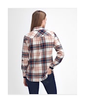 Women's Barbour Pendula Shirt - CLOUD/SPICED PUM