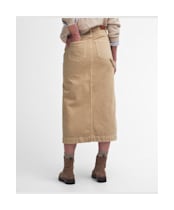 Cassie Midi Sk - White Pepper