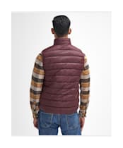 Men's Barbour Bretby Gilet - Winter Blackberry