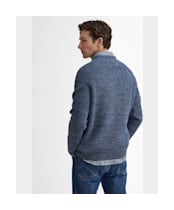 Men's Barbour Horseford Crew Neck Sweater - River Blue
