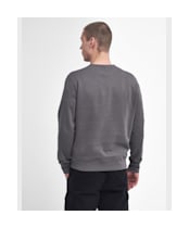 Men's Barbour International Shadow Crew Sweatshirt - Plum Grey