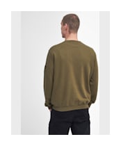Outline Crew - Military Olive