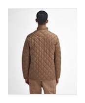 Men's Barbour Flyweight Chelsea Quilted Jacket - Light Sandstone