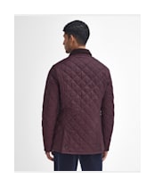 Men's Barbour Heritage Liddesdale Quilted Jacket - Winter Blackberry