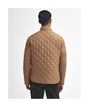 Men's Barbour Lowerdale Quilted Jacket - LIGHT SANDSTONE/