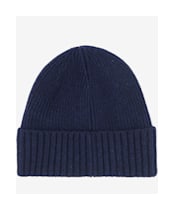 Men's Barbour Carlton Beanie Hat - Navy