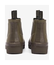 Men's Barbour International Storm Chelsea Wellington Boots - Olive / Olive