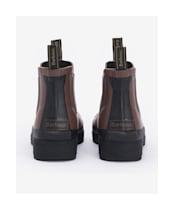 Men's Barbour International Storm Chelsea Wellington Boots - DARK SAND/BLACK
