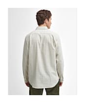 Men's Barbour Field Tattersall Shirt - Classic collar - Blue