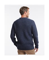 Men's Barbour New Tyne Crew Neck Sweater - Denim
