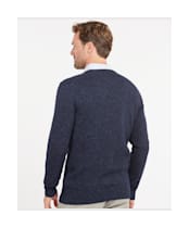 Men's Barbour Tisbury Crew Neck Sweater - Navy