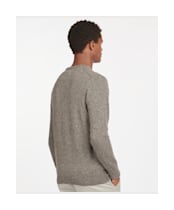 Men's Barbour Tisbury Crew Neck Sweater - Fog