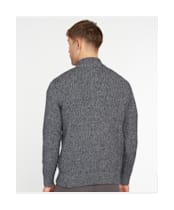 Men’s Barbour Sid Half Zip Knit - Navy Marl