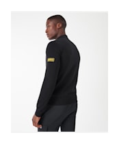 Men's Barbour International Legacy Baffle Zip Thru - Black