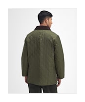 Men's Barbour Heritage Liddesdale Quilted Jacket - Olive