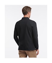 Men’s Barbour L/S Sports Polo Shirt - Black