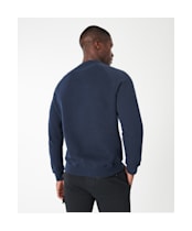 Men's Barbour International Essential Crew Neck Sweat - International Navy