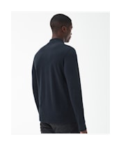 Men's Barbour International Long Sleeve Polo Shirt - Black