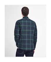 Men’s Barbour Wetherham Tailored Shirt - Green Loch