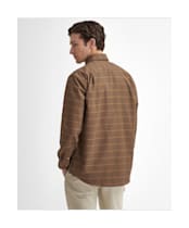 Men’s Barbour Henderson Thermo Weave Shirt - Stone