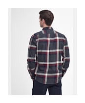 Men's Barbour Folley Tailored Shirt - Grey Marl