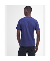 Men's Barbour International Small Logo Tee - Royal Blue
