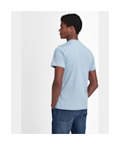 Men's Barbour Sports Tee - Cool Blue