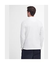 Men’s Barbour L/S Sports Polo Shirt - White