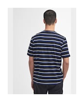 Men's Barbour International Buxton Stripe T-Shirt - Black