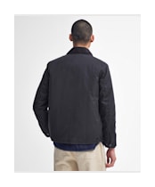 Men’s Barbour International Steve McQueen Workers Waxed Jacket - Charcoal