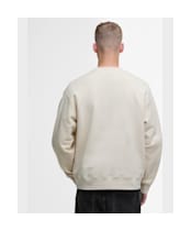 Men's Barbour International Formula Oversized Crew Sweatshirt - Asphalt Marl