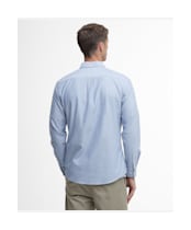 Men's Barbour Oxtown Tailored Shirt - Dark Chambray
