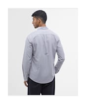 Men's Barbour Oxtown Tailored Shirt - Bitter Chocolate