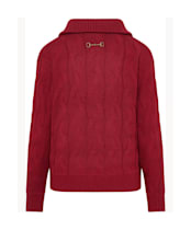 Women's Ariat Alamere Windproof Wool 1/2 Zip Sweater - Rubaiyat