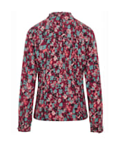 Women's Lily & Me Rita Floral Frill Shirt - Mulberry