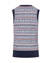 Women's Lily & Me Fairisle Jazz Knitted Tank Top - Navy