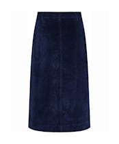 Women's Lily & Me Penrose Cord Skirt - Navy