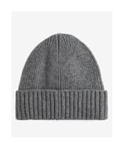 Men’s Barbour Carlton Beanie Hat - Grey