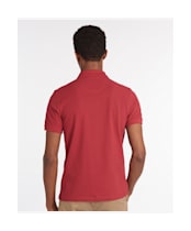 Men's Barbour Sports Polo 215G - Biking Red