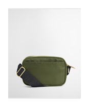 Women's Barbour International Qualify Micro Crossbody Bag - Empire Green
