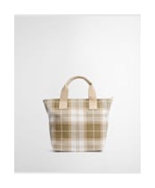 Women's Barbour Maisy Tartan Tote Bag - Safari Tartan